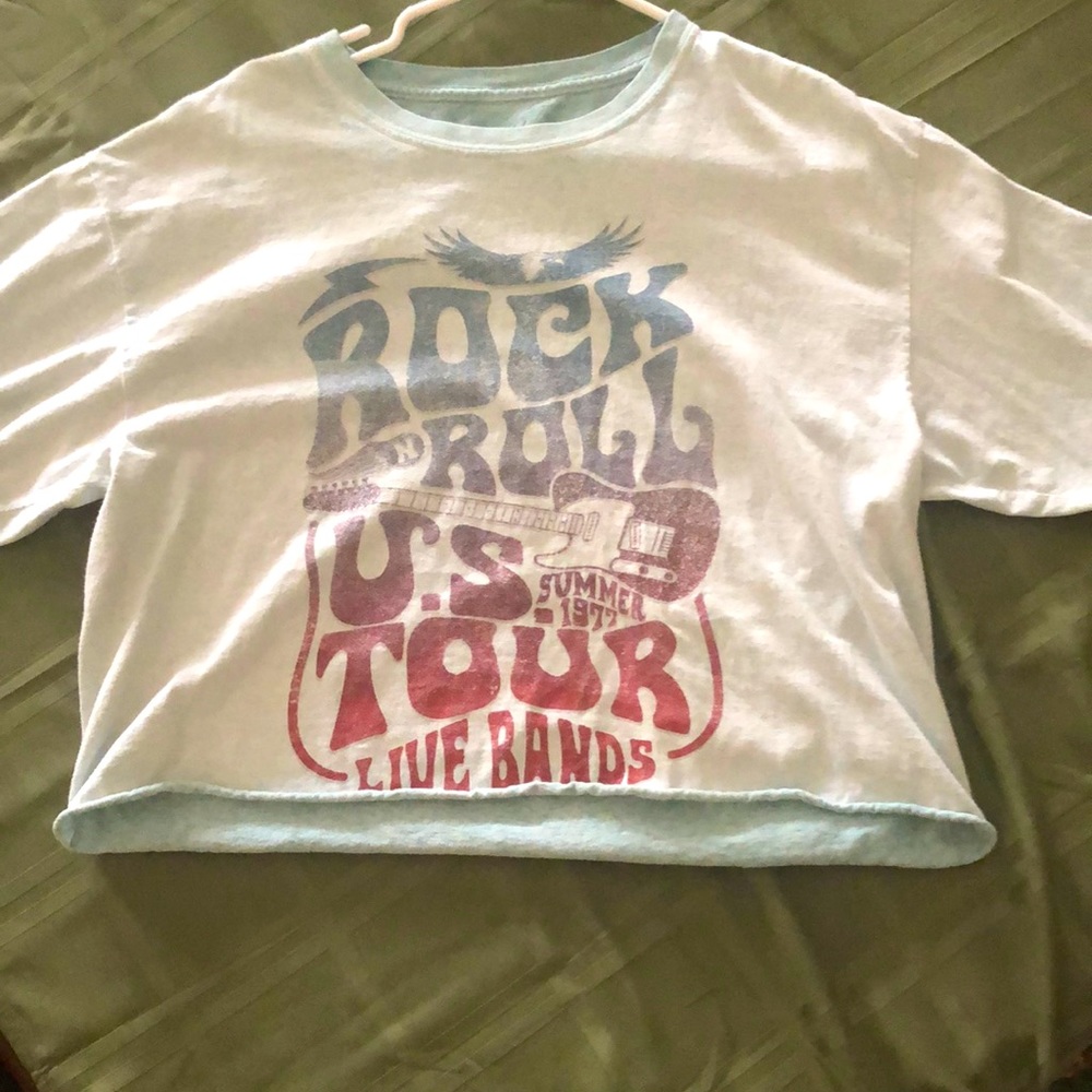 cropped woodstock top